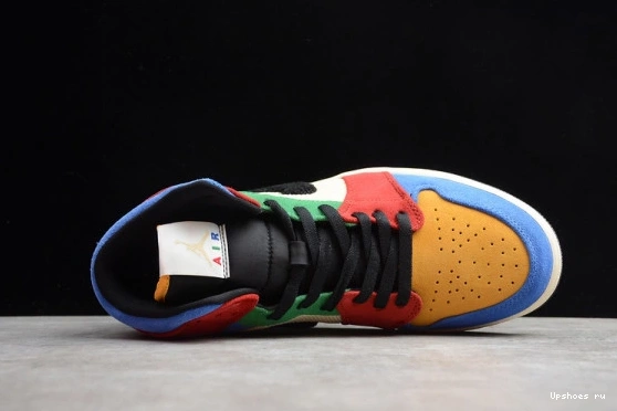 the Blue 1 Jordan Fearless  Mid SE CU2805-100 Great CU2805-100 0629